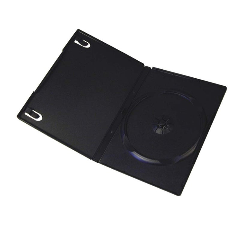 Progo 50 Pack Standard Black Single DVD Cases 14MM - Image 1